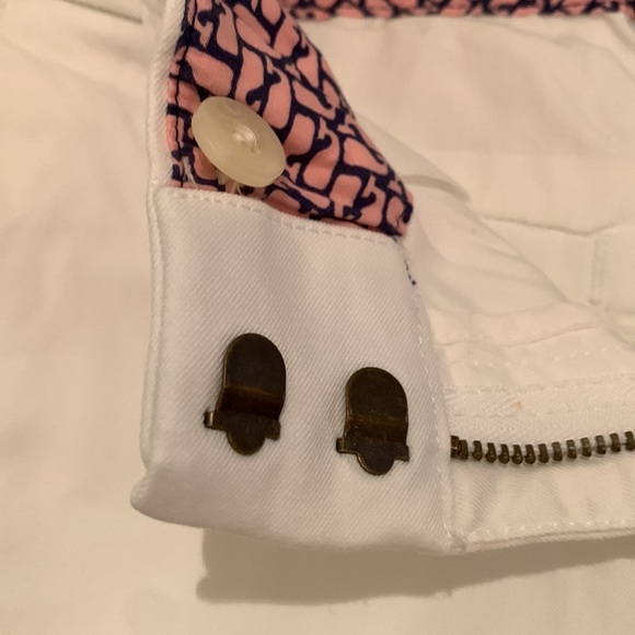 NWOT VINEYARD VINES BOOTCUT STYLE 10” RISE WHITE COTTON SLACKS WITH STRETCH SZ 2 - Picture 5 of 15